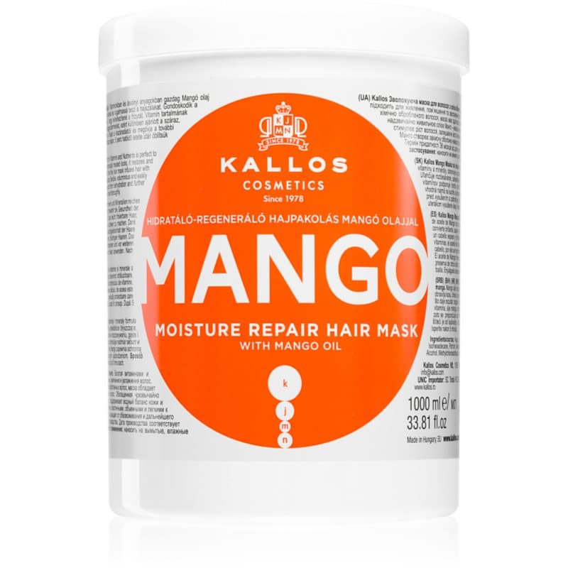 KJMN Professional Mango maseczka wzmacniająca z olejkiem z mango