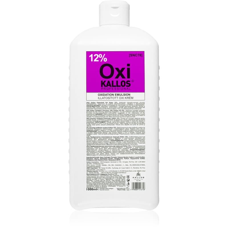 Kallos Classic Oxi utleniacz w kremie 12% do profesjonalnego użytku