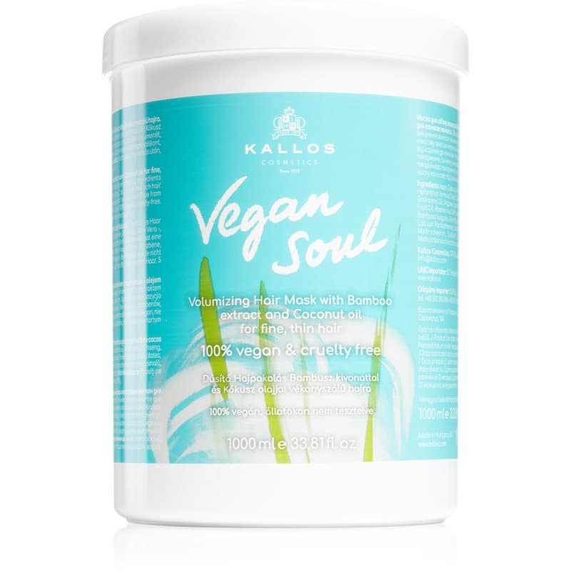 Vegan Soul Volumizing maseczka odżywcza do zwiększenia objętości włosów