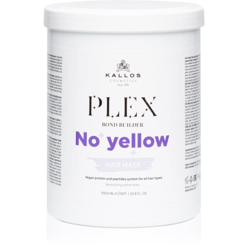Plex No Yellow maska do włosów neutralizująca żółtawe odcienie