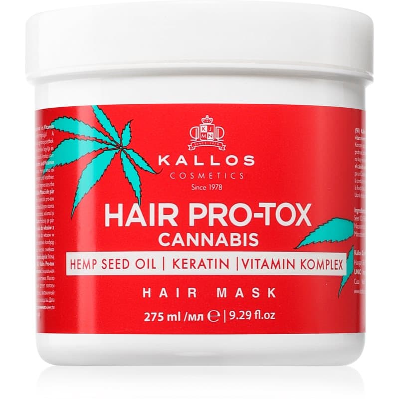 Hair Pro-Tox Cannabis regenerująca maska do włosów z olejkiem konopnym