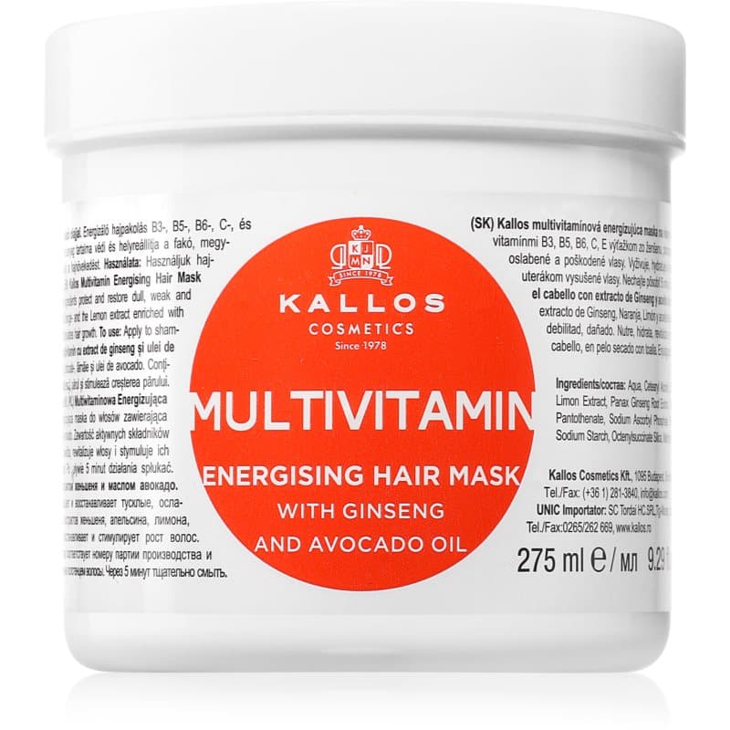 KJMN Professional Multivitamin maseczka energetyzująca do włosów