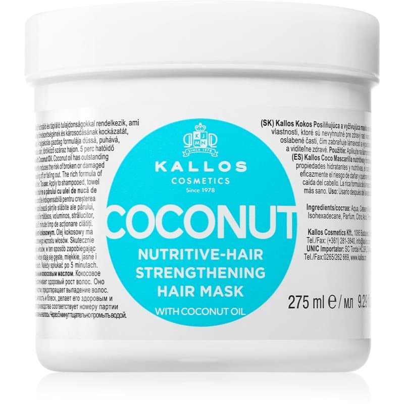 KJMN Professional Coconut maseczka odżywcza włosy słabe