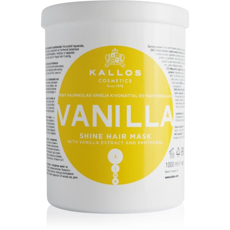 KJMN Professional Vanilla rewitalizująca maseczka do włosów
