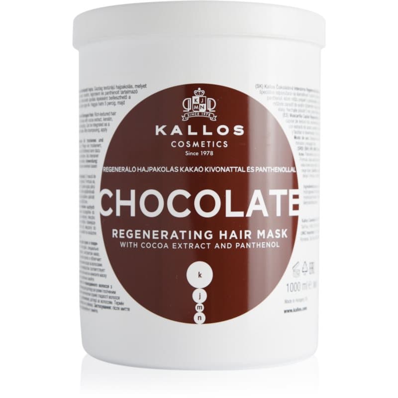 KJMN Professional Chocolate regenerująca maska do włosów