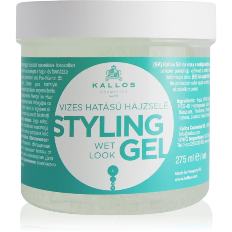 KJMN Wet Look Styling Gel żel do włosów z efektem mokrych włosów