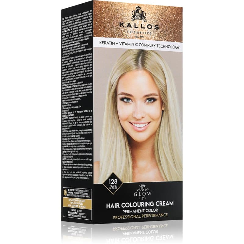 Glow Lasting Cream Colour trwała farba do włosów odcień Pearl Blond