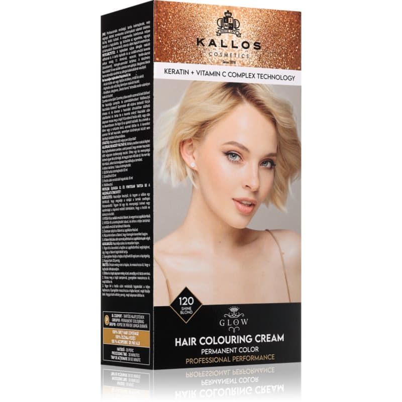 Glow Lasting Cream Colour trwała farba do włosów odcień Shine Blond