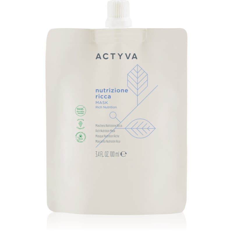 Actyva Nutrizone Ricca intensywna maseczka do ekstremalnie suchych włosów