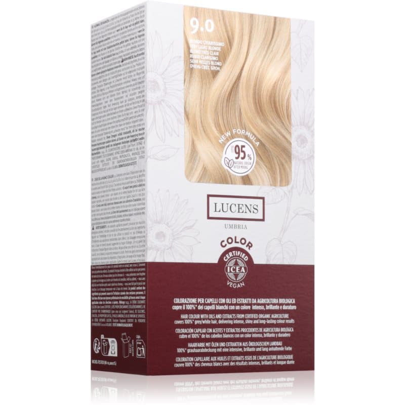 Lucens Umbria farba do włosów odcień 9.0 Biondo Chiarissimo