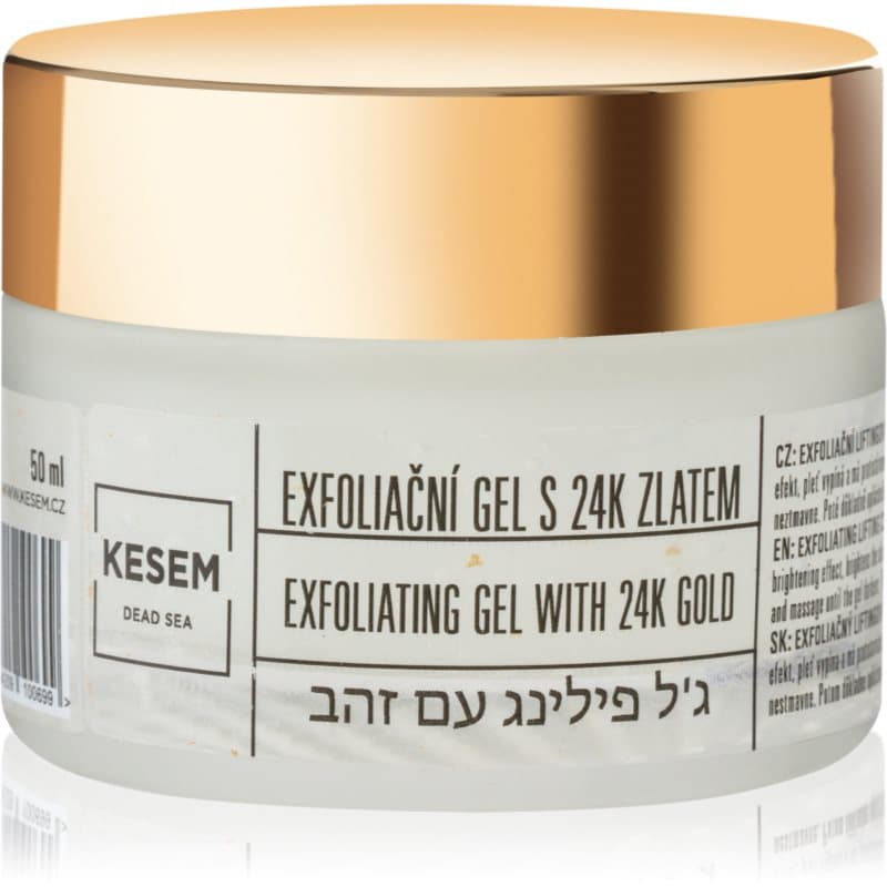 Exfoliating Gel with 24K Gold żel złuszczający z 24-karatowym złotem