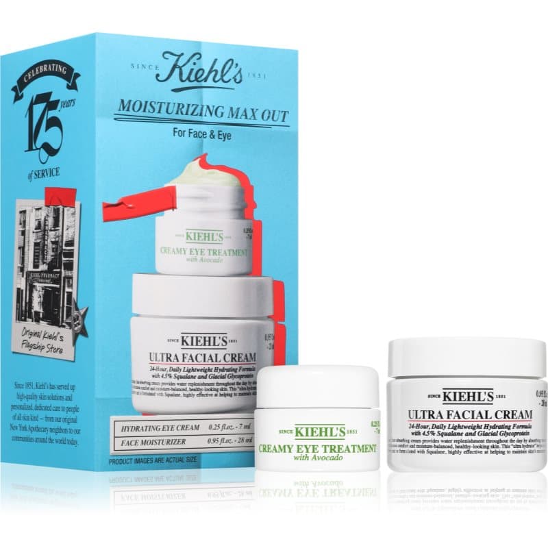 Ultra Facial Cream zestaw upominkowy do twarzy i okolic oczu dla kobiet
