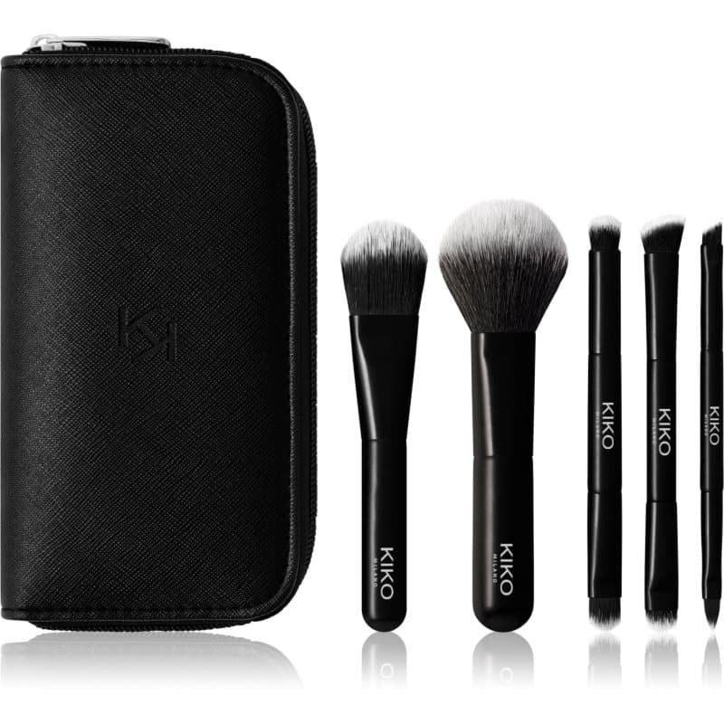 Travel Brush Set zestaw pędzli z etui
