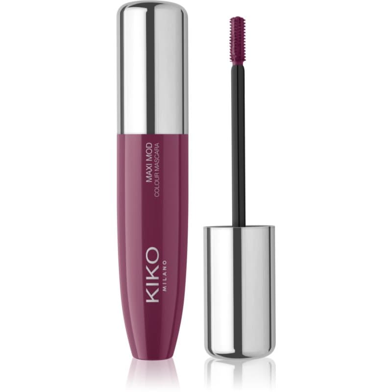 Maxi Mod Colour Mascara długotrwały tusz pogrubiający rzęsy odcień 03 Plum