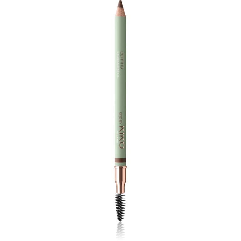 Kind By Kiko Defining Eyebrow Pencil kredka do brwi z pędzelkiem odcień 03 Dark Chocolate