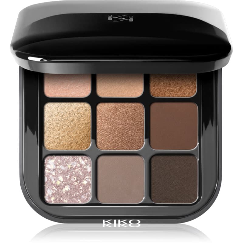 Glamour Multi Finish paleta cieni do powiek odcień 01 Earth Tones