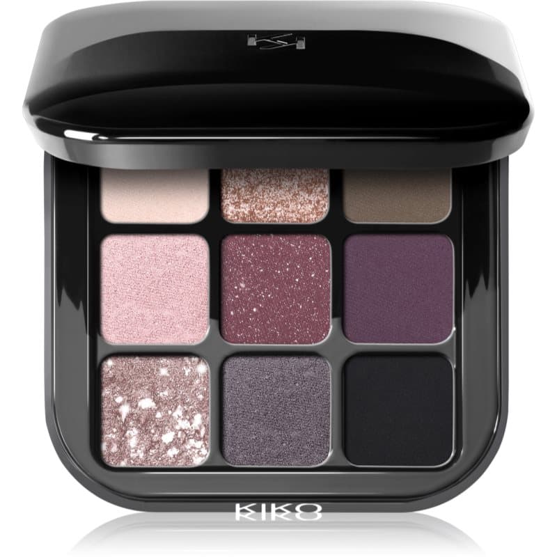 Glamour Multi Finish paleta cieni do powiek odcień 04 Mauve Selection