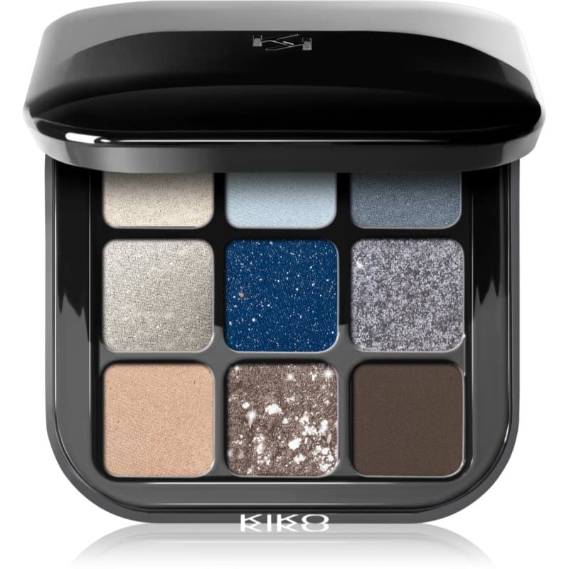 Glamour Multi Finish paleta cieni do powiek odcień 05 Blue Variations
