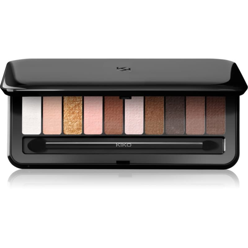 Soft Nude paleta 10 cieni do powiek z pędzelkiem odcień 02 Warm Tones