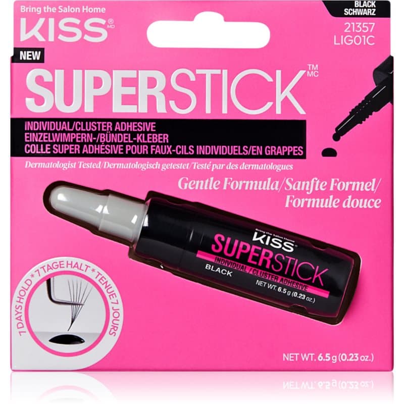 Superstick Glue klej do sztucznych rzęs Black