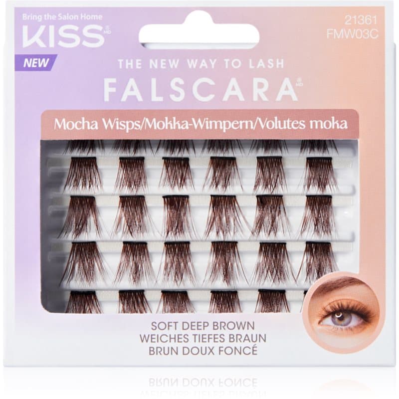Falscara Multi Wisps kępki sztucznych rzęs Mocha