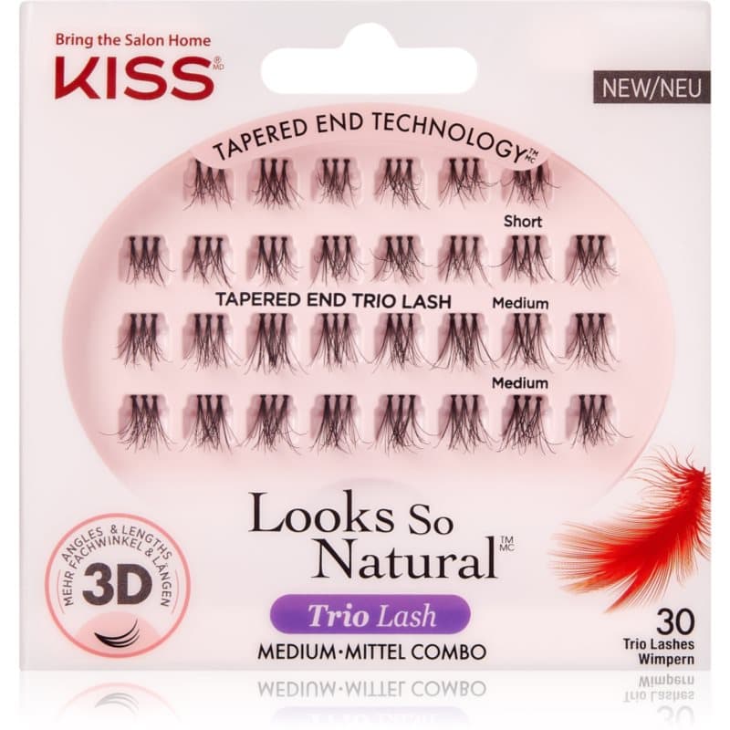 Look So Natural kępki sztucznych rzęs z węzełkiem Lavish