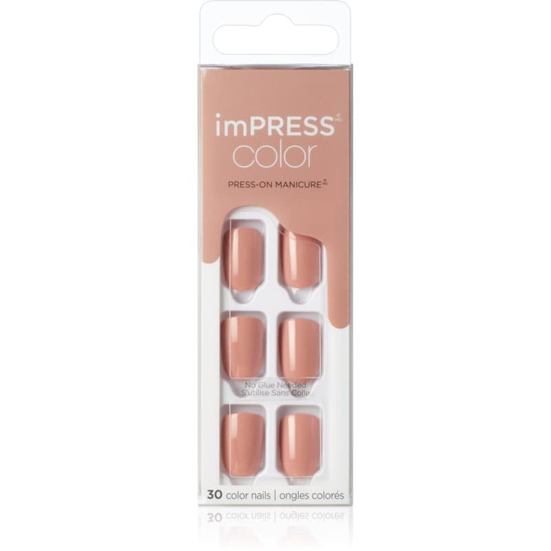 imPRESS Color Short sztuczne paznokcie Sandbox