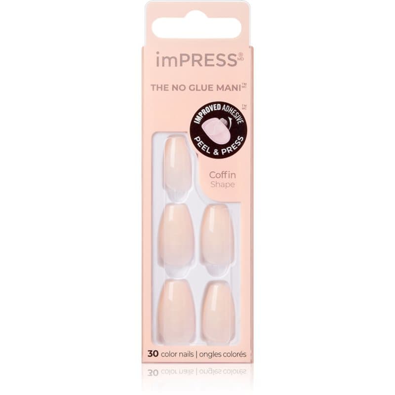 imPRESS The No Glue Mani Medium sztuczne paznokcie Serendipity