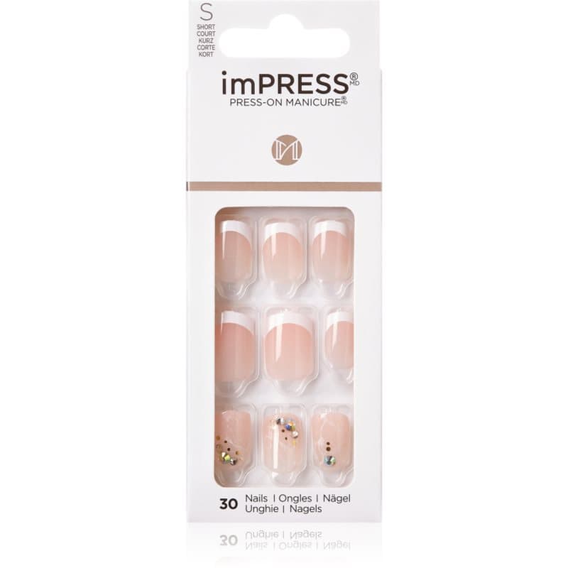 imPRESS Short sztuczne paznokcie samoprzylepne My Worth