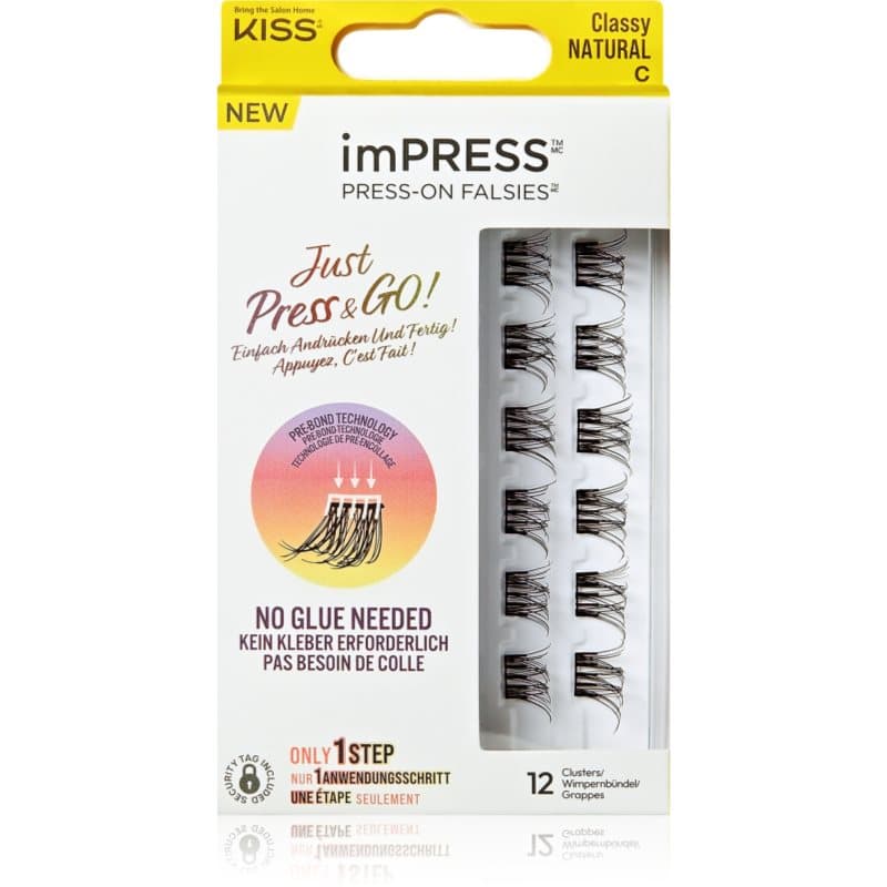 imPRESS Just Press & GO ! kępki rzęs bez węzełków Classy Natural