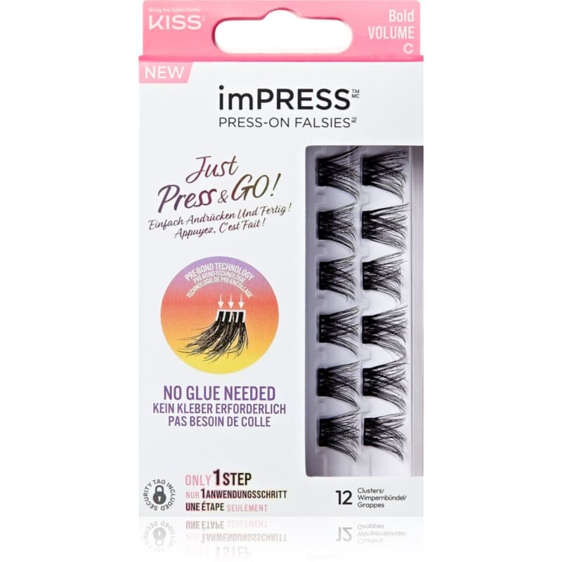 imPRESS Just Press & GO ! kępki rzęs bez węzełków Bold Volume C