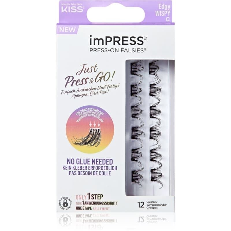 imPRESS Just Press & GO ! kępki rzęs bez węzełków Edgy Whispy C