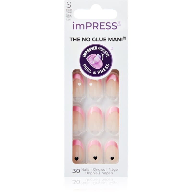 imPRESS The No Glue Mani sztuczne paznokcie samoprzylepne Ditto