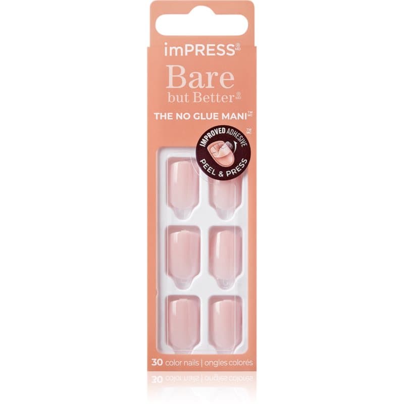 imPRESS Bare but Better sztuczne paznokcie samoprzylepne Instinct