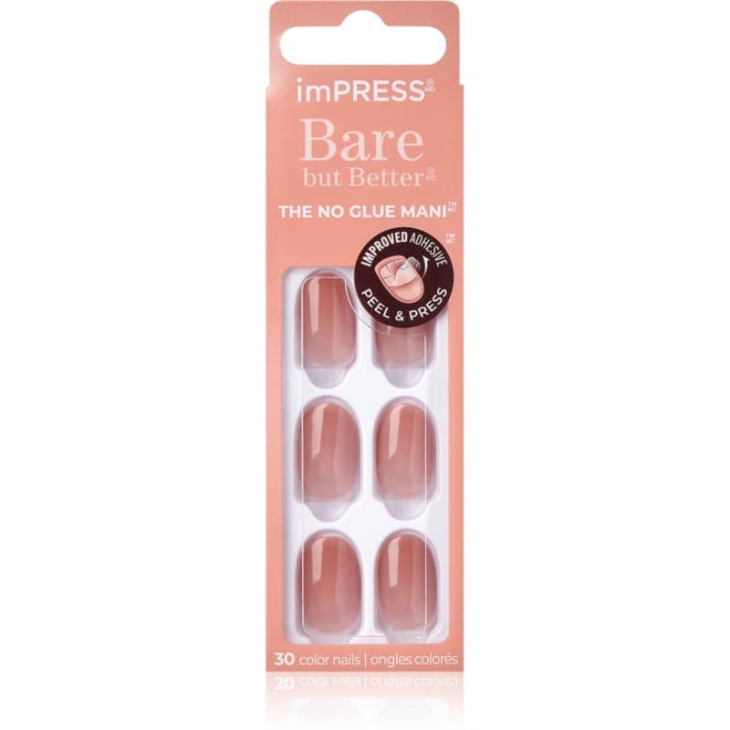 imPRESS Bare but Better sztuczne paznokcie samoprzylepne Charmer