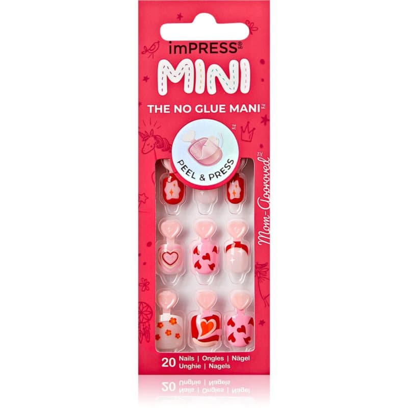 imPRESS Mini sztuczne paznokcie samoprzylepne