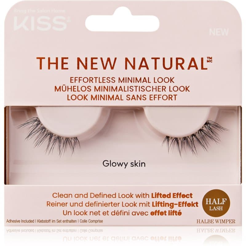 The New Natural Effortless Minimal Look sztuczne rzęsy Glowy Skin
