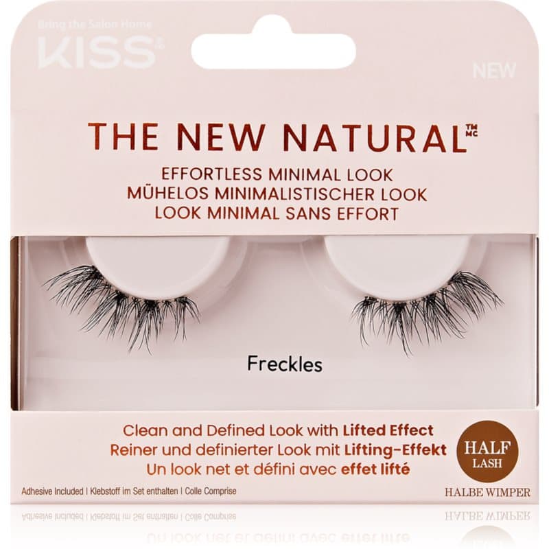 The New Natural Effortless Minimal Look sztuczne rzęsy Freckles