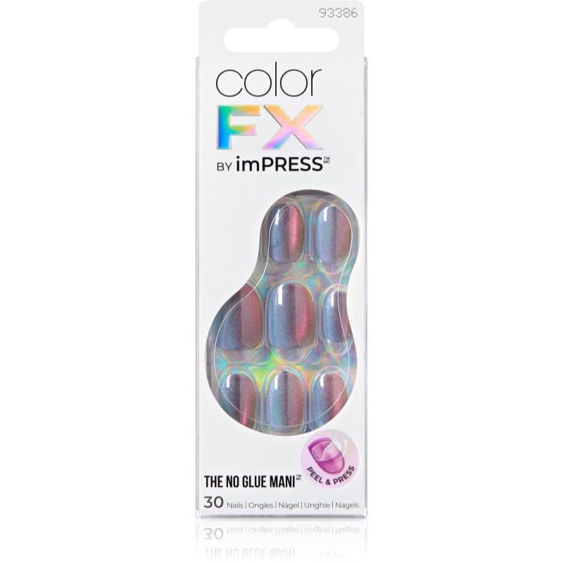 Color FX im Press sztuczne paznokcie samoprzylepne Fly Up