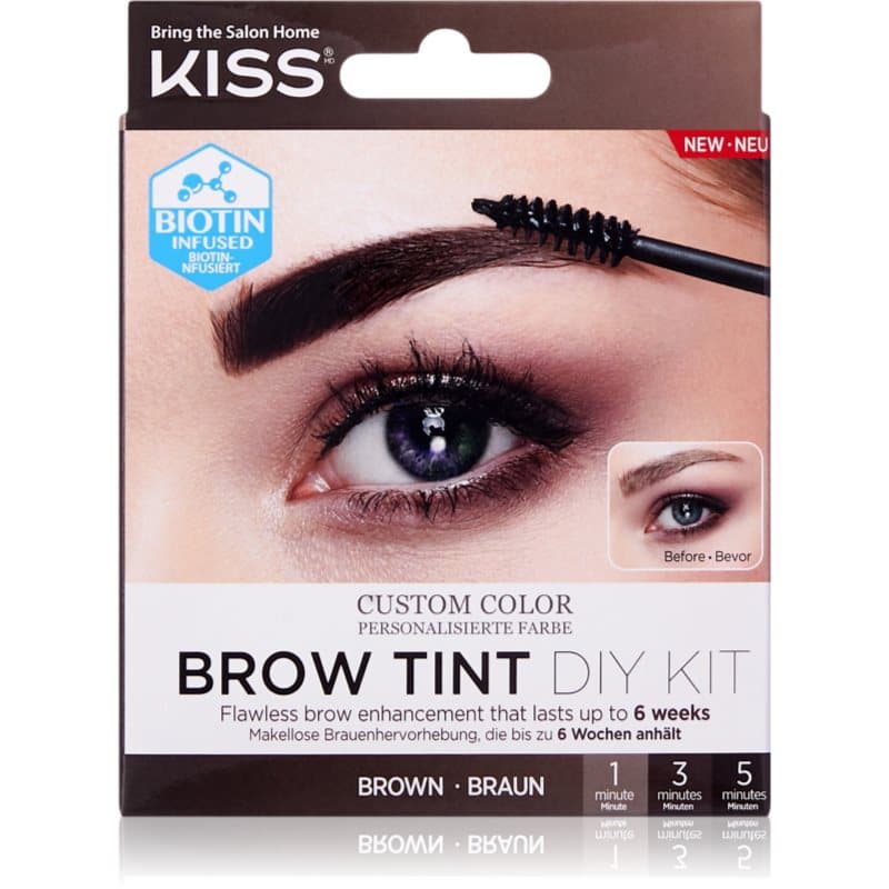 Brow Tint DIY Kit farbka do brwi odcień Brown