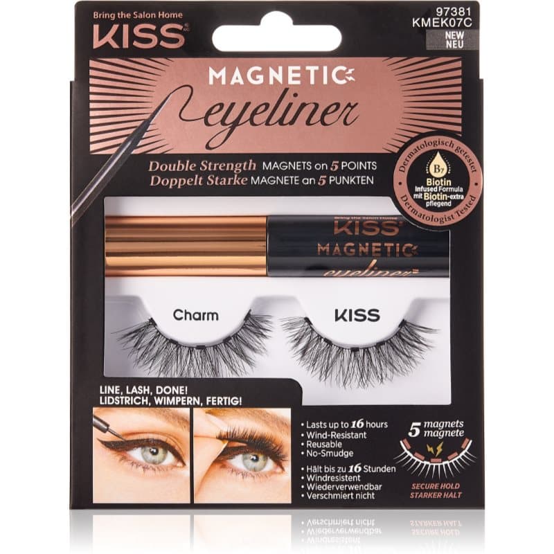 Magnetic Eyeliner & Eyelash Kit rzęsy magnetyczne 07 Charm