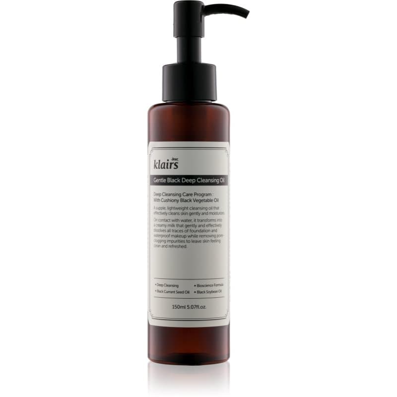 Gentle Black Deep Cleansing Oil olejek głęboko oczyszczający do skóry tłustej