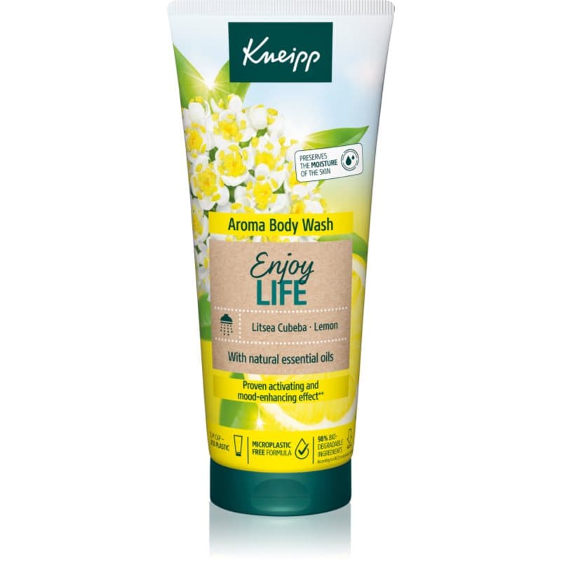 Enjoy Life pobudzający żel pod prysznic Litsea Cubeba & Lemon