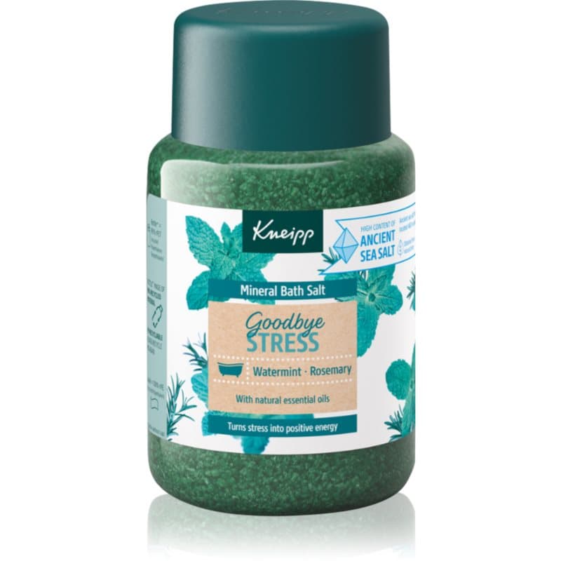 Goodbye Stress sól do kąpieli Watermint & Rosemary