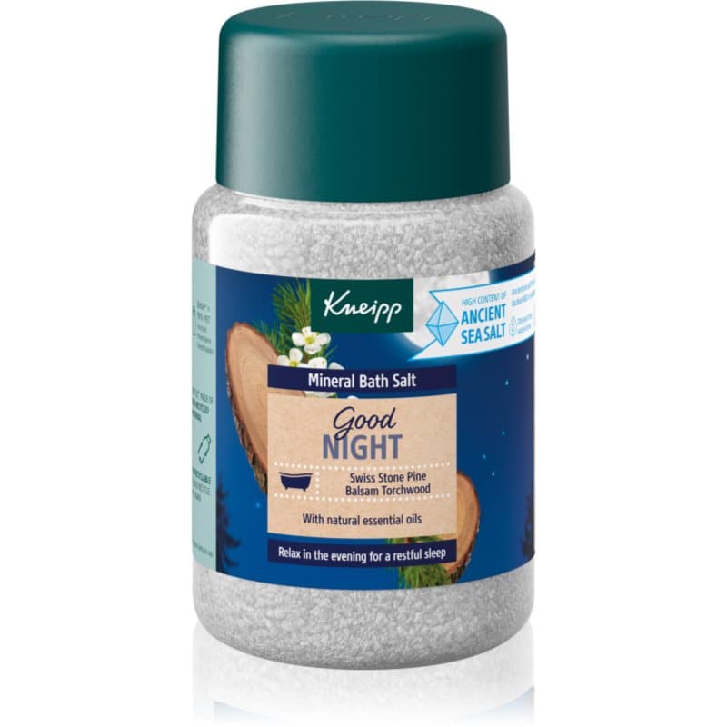 Good Night sól do kąpieli Swiss Stone Pine & Balsam Torchwood