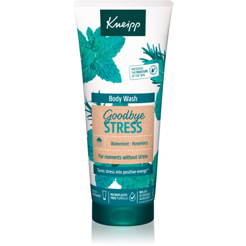 Goodbye Stress delikatny żel pod prysznic o działaniu pobudzającym