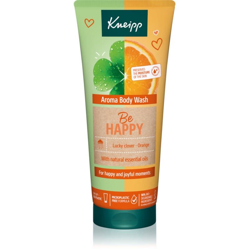 Be Happy żel pod prysznic Clover & Orange