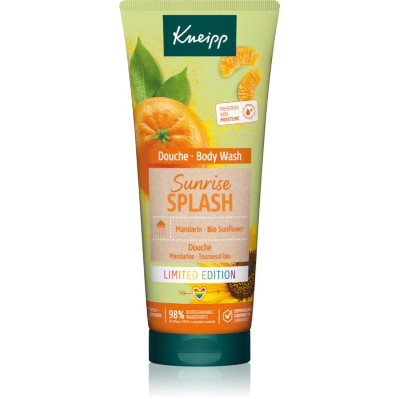 Sunrise Splash żel pod prysznic Mandarin & Bio Sunflower