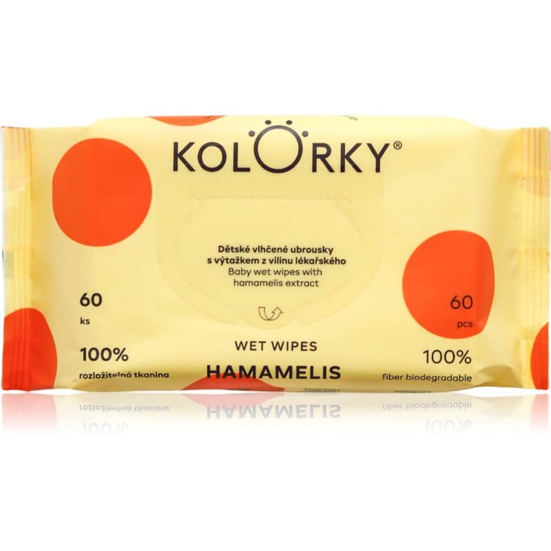 Wet Wipes Hamamelis delikatne nawilżane chusteczki dla dzieci