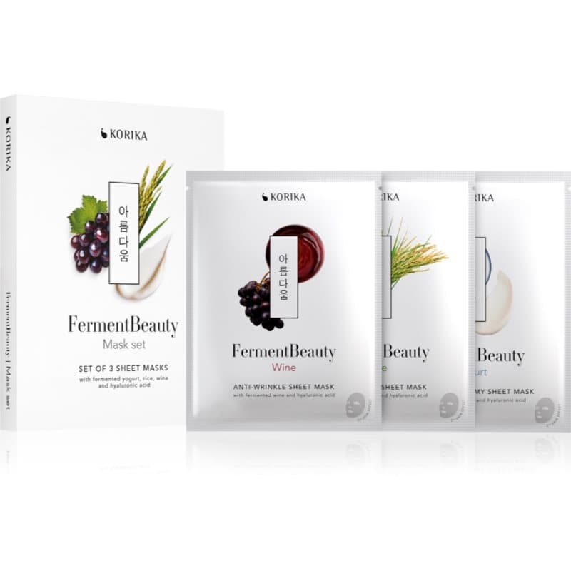 FermentBeauty Mask Set zestaw masek do twarzy